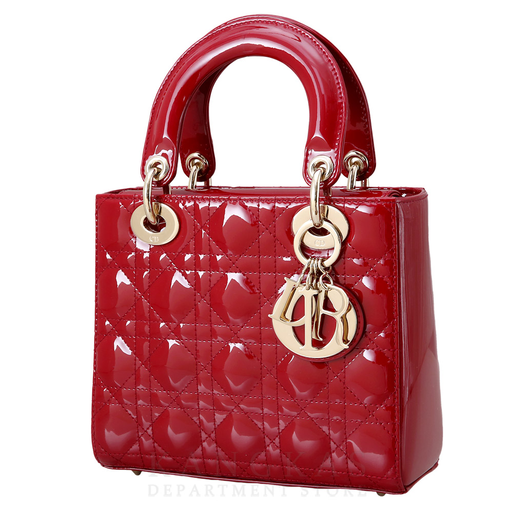 CHRISTIAN DIOR(USED)크리스찬디올 레이디디올 페이던트 스몰 백